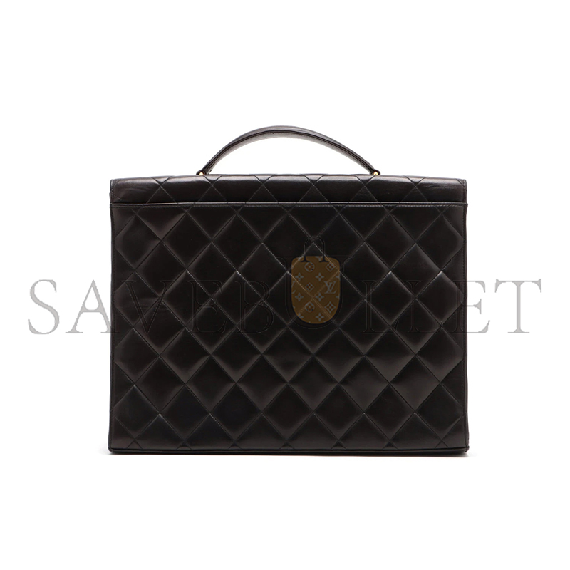 CHANEL LAMBSKIN MATELASSE BRIEFCASE 149208 (36.5*26.5*4cm)
